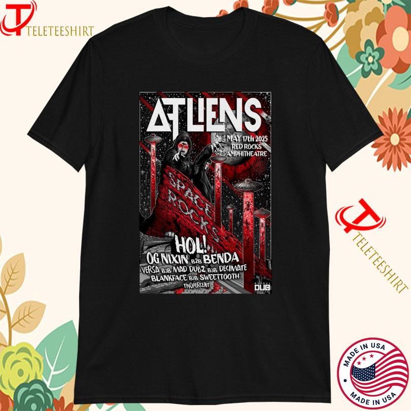 New ATLiens Tour May 17 2025 Red Rocks Amphitheatre Morrison, CO, ATLiens Tour May T-shirts