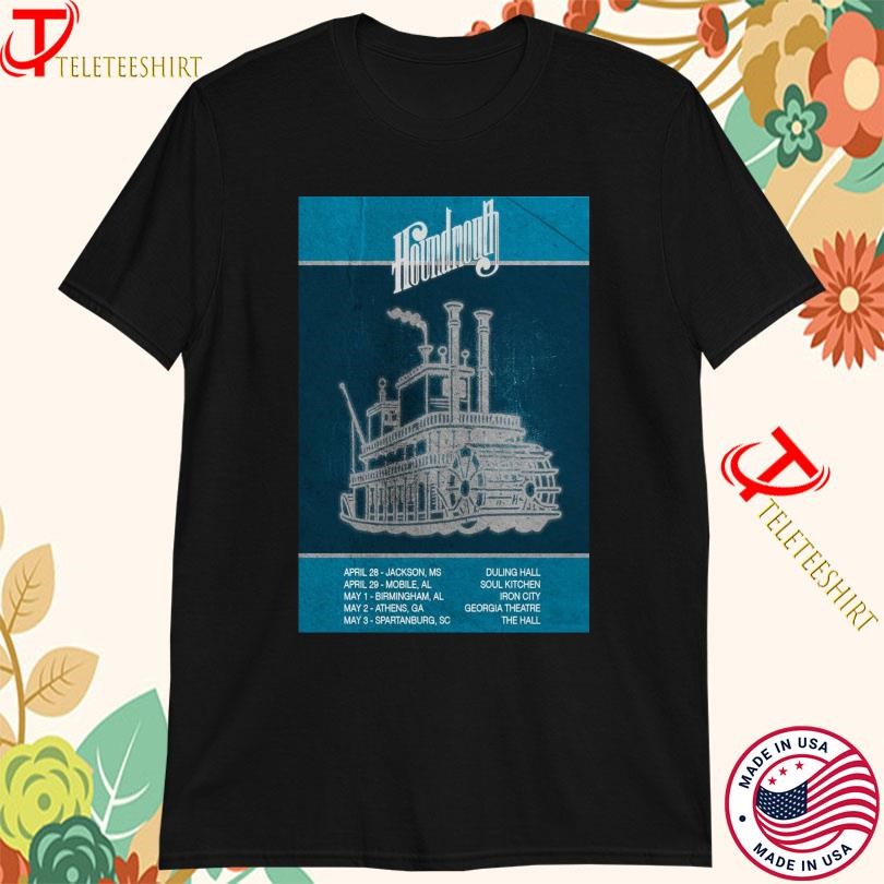 New Houndmouth April 28 2025 Jackson, MS Tour, Houndmouth April 28 T-shirts