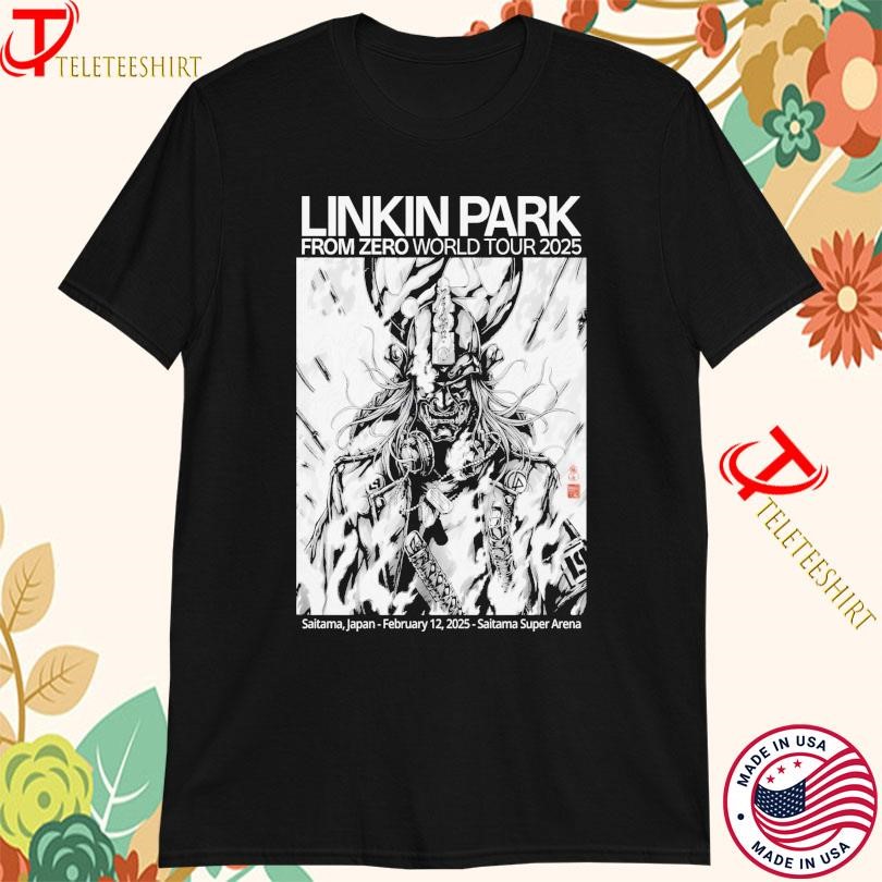 New Linkin Park From Zero World Tour 2025, Linkin Park T-shirts