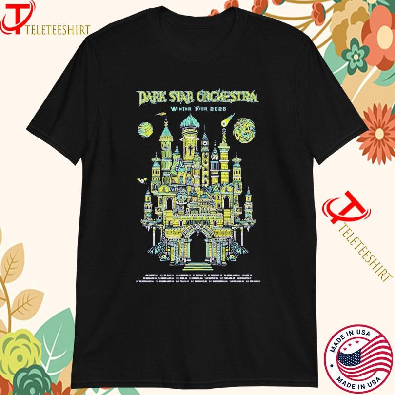New Dark Star Orchestra 2025 Winter Tour, Dark Star Orchestra T-shirts