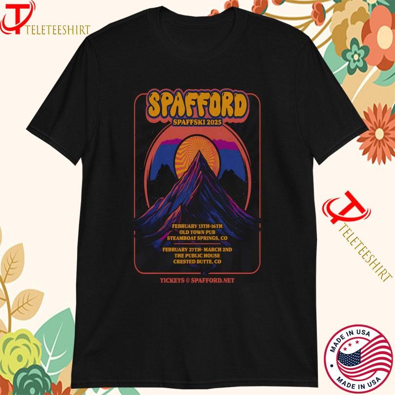 Spafford Spaffski Tour 2025, Spafford Spaffski Tour T-shirts