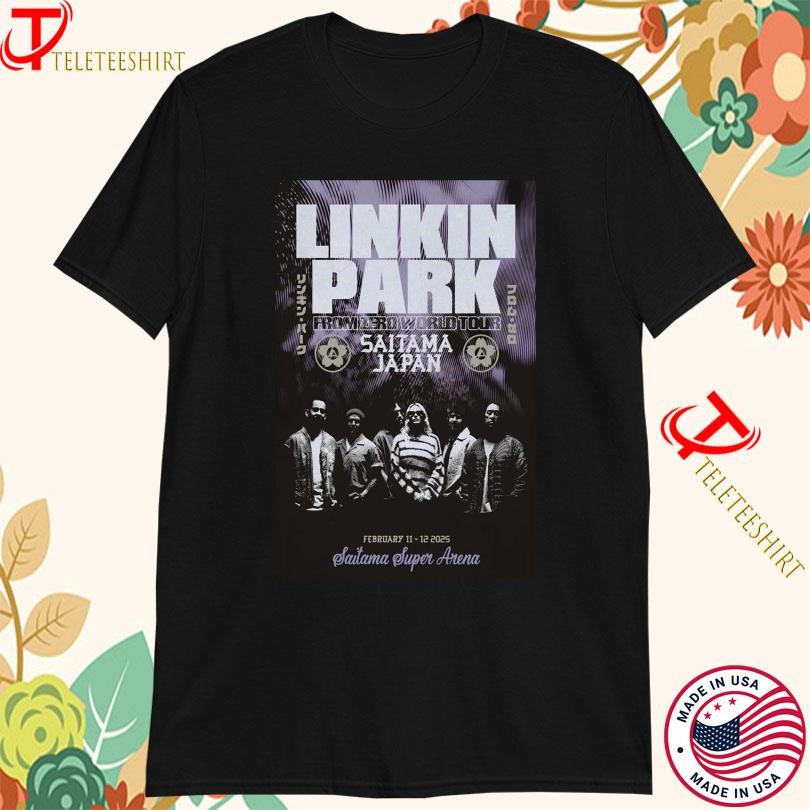 Linkin Park From Zero World Tour Feb 11-12 2025, Linkin Park T-shirts
