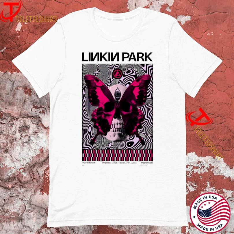 Linkin Park From Zero Tour, Jalisco, Mexico Feb 3rd 2025, Linkin Park T-shirts