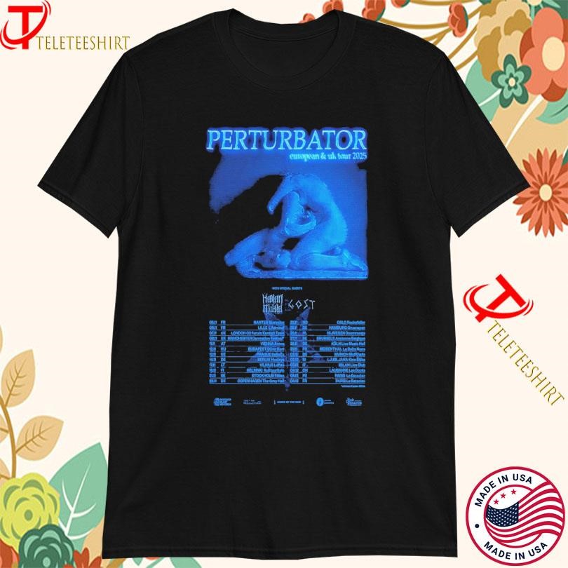 New Perturbator & UK Tour 2025, Perturbator European T-shirts