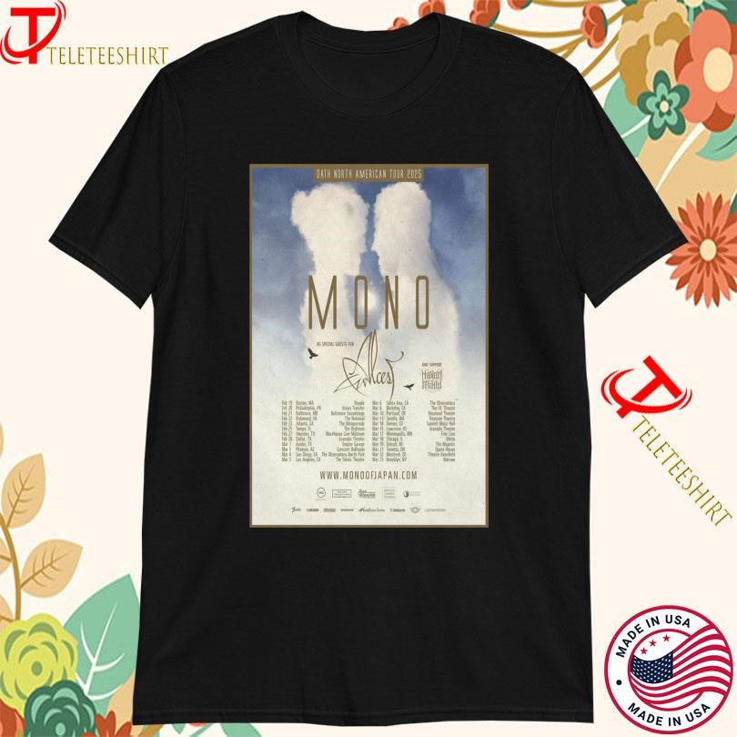 Mono Oath North American Tour 2025, Mono Oath North T-shirts