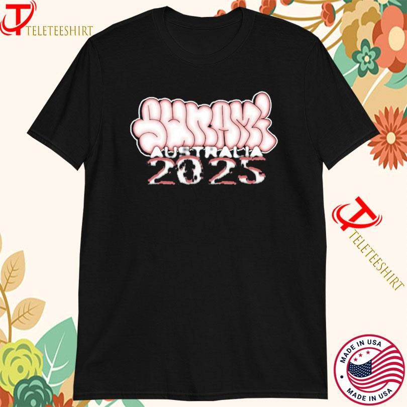 New Sunami Australia Tour 2025, Sunami Australia Tour T-shirts