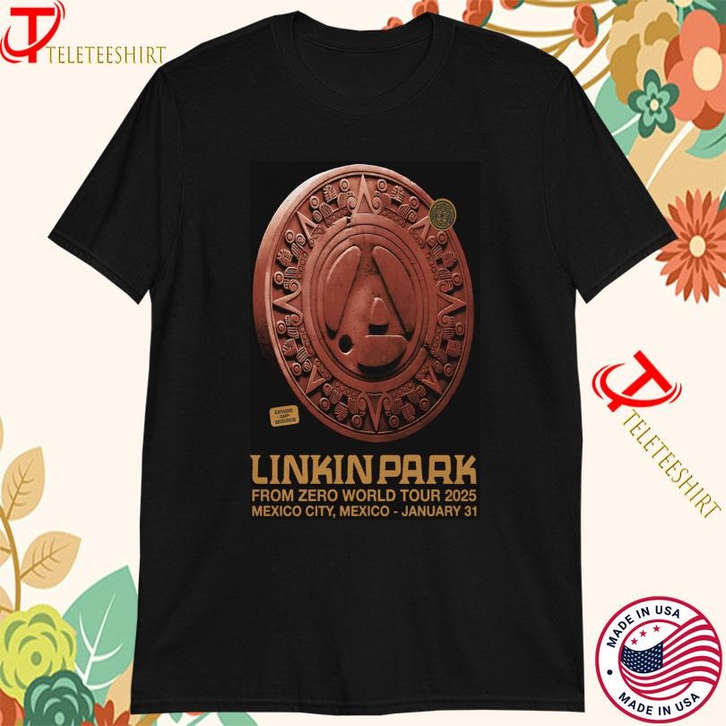 Linkin Park Mexico City, Mexico From Zero World Tour 2025, Linkin Park Mexico T-shirts