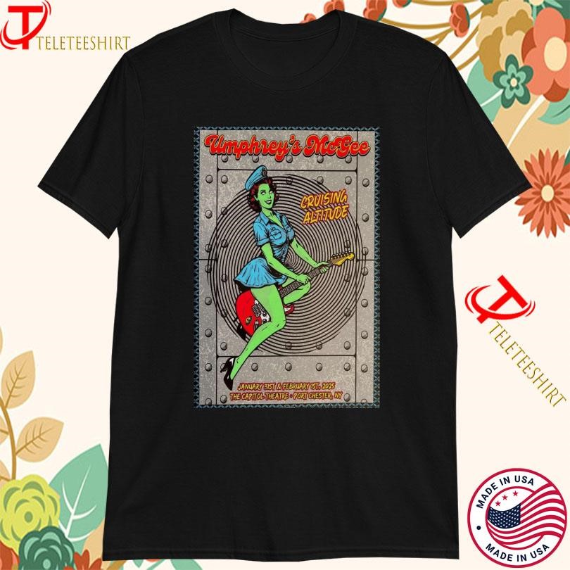 New Umphreys Mcgee Cruising Altitude The Capitol Port Tour 2025, Umphreys Mcgee T-shirts