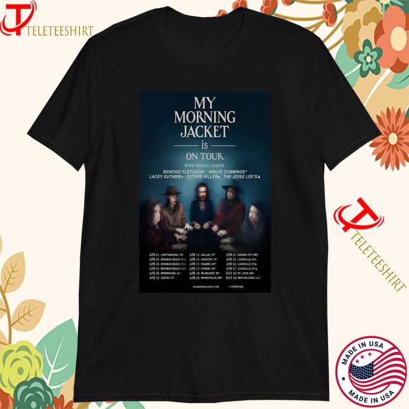New My Morning Jacket Is On Tour 2025, My Morning Jacket T-shirts