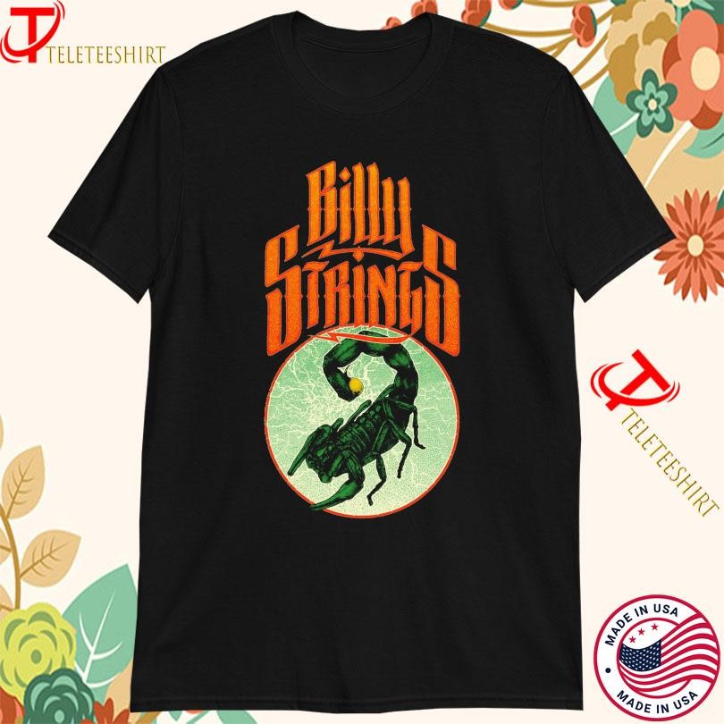 New Billy Strings Scorpion Winter Tour 2025, Billy Strings Scorpion T-shirts