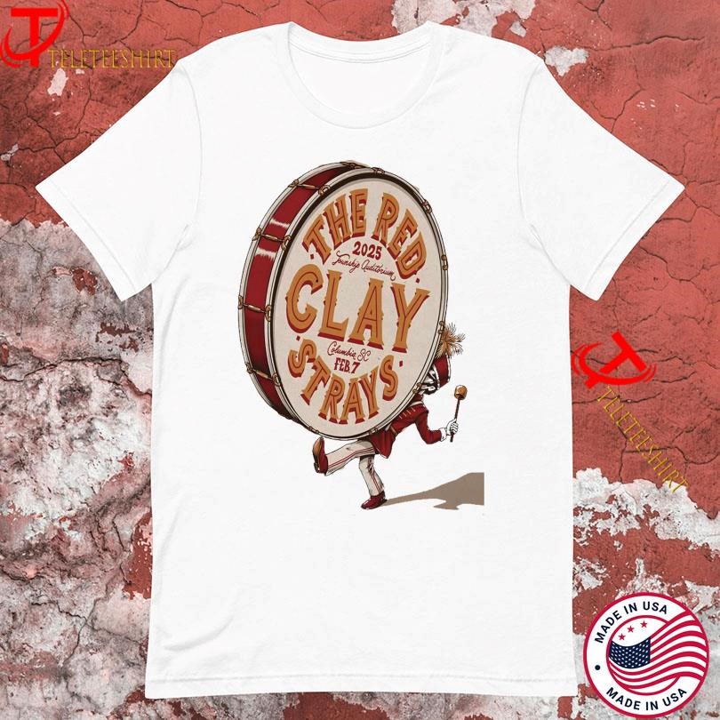 New The Red Clay Strays Feb 7 2025 At Township Auditorium Tour, The Red Clay T-shirts