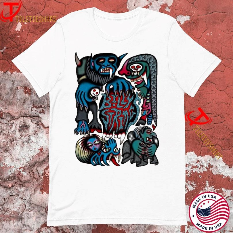 New Official Billy Strings Strange Characters Tour 2025, Official Billy Strings T-shirts