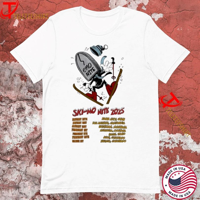 New Emo Nite Ski-Mo Nite Tour 2025, Emo Nite Ski-Mo T-shirts