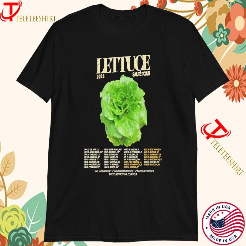 New Lettuce Saute Tour 2025, Lettuce Saute Tour T-shirts