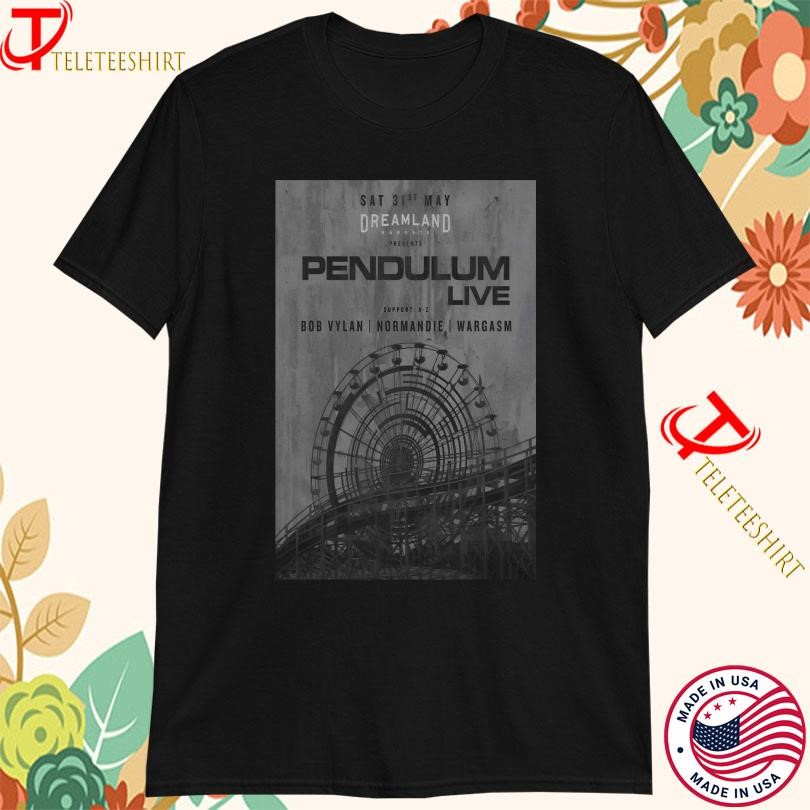 New Pendulum May 31 2025 Dreamland In Margate, UK Tour, Pendulum May 31 T-shirts