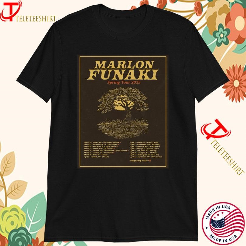 New Marlon Funaki Spring Tour 2025, Marlon Funaki Spring T-shirts