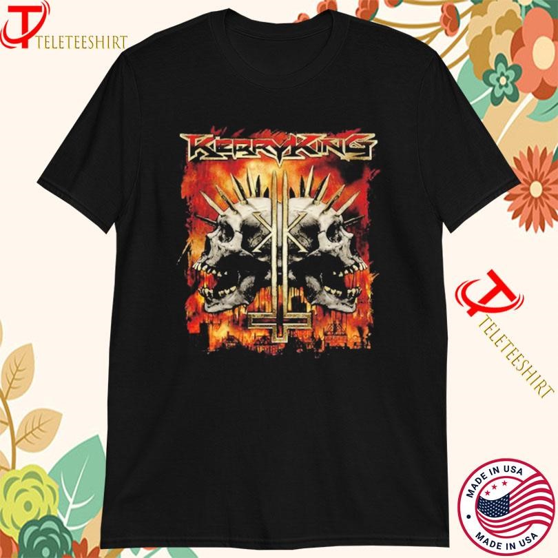 New Kerry King Spiky Skull Tour 2025 ITIN, Kerry King Spiky T-shirts
