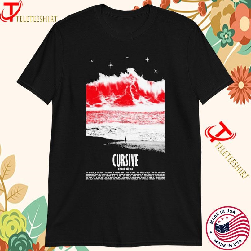 Cursive Devourer Tour 2025 Jan & Feb, Cursive Devourer Tour T-shirts