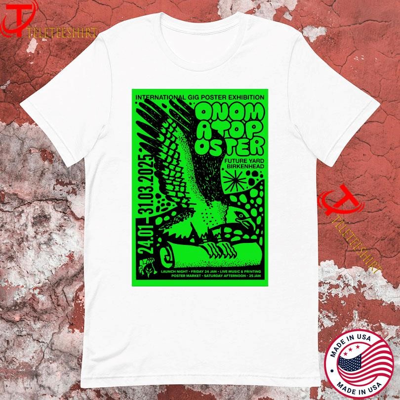 Future Yard Birkenhead International Gig Exhibition Tour 2025, Yard Birkenhead T-shirts