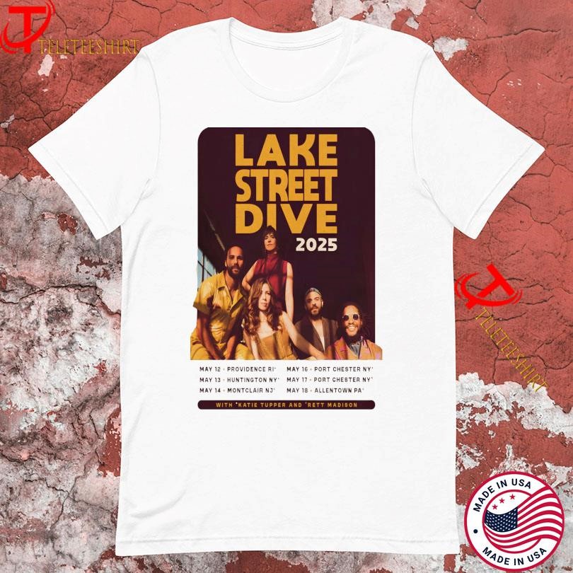New Lake Street Dive Tour May 2025, Lake Street Dive T-shirts