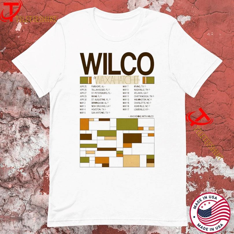 New Wilco Waxahatchee American South Tour 2025, Wilco Waxahatchee American T-shirts