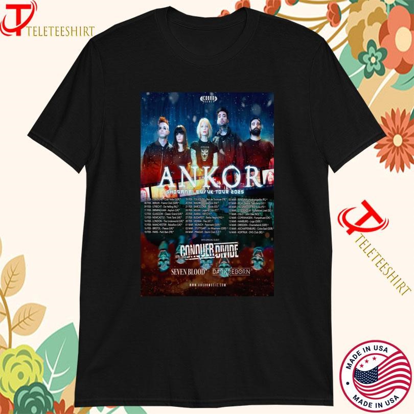 New Ankor Shoganai EU UK Tour 2025, Ankor Shoganai EU T-shirts