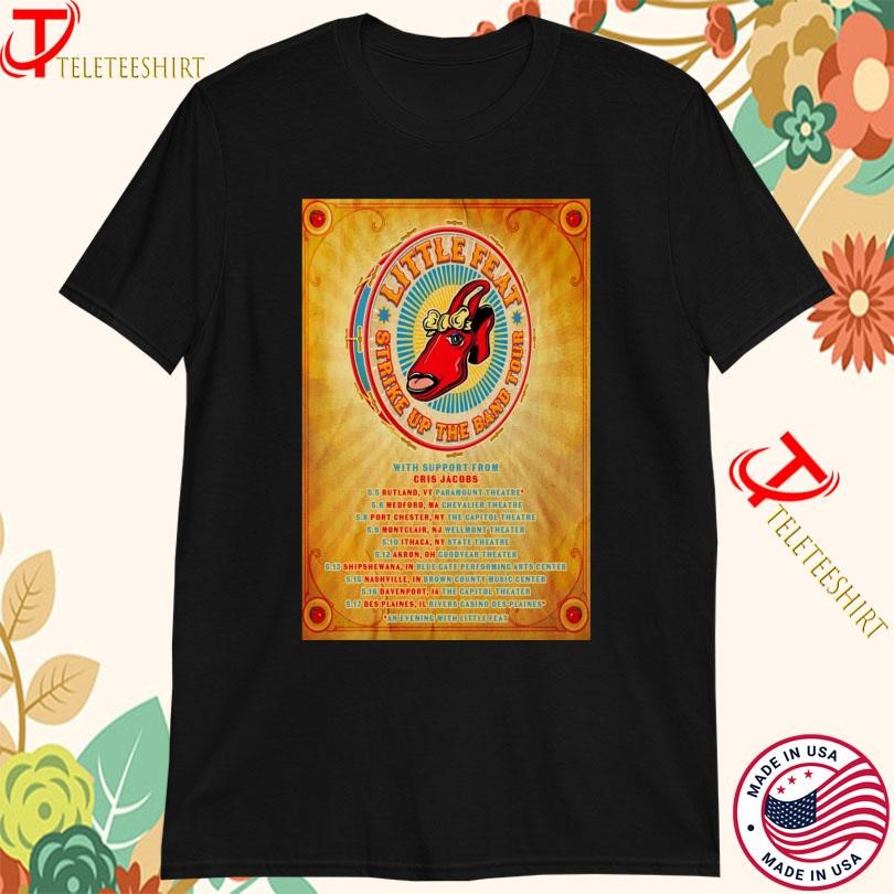 Little Feat 2025 Strike Up The Band Tour, Little Feat 2025 T-shirts