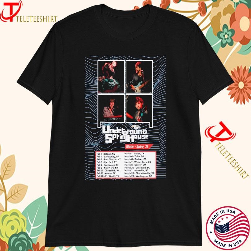 New Underground Springhouse Winter & Spring Tour 2025, Springhouse Winter T-shirts