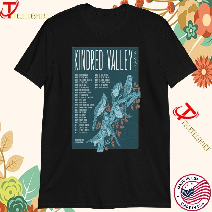 New Kindred Valley Winter Tour 2025, Kindred Valley Winter T-shirts