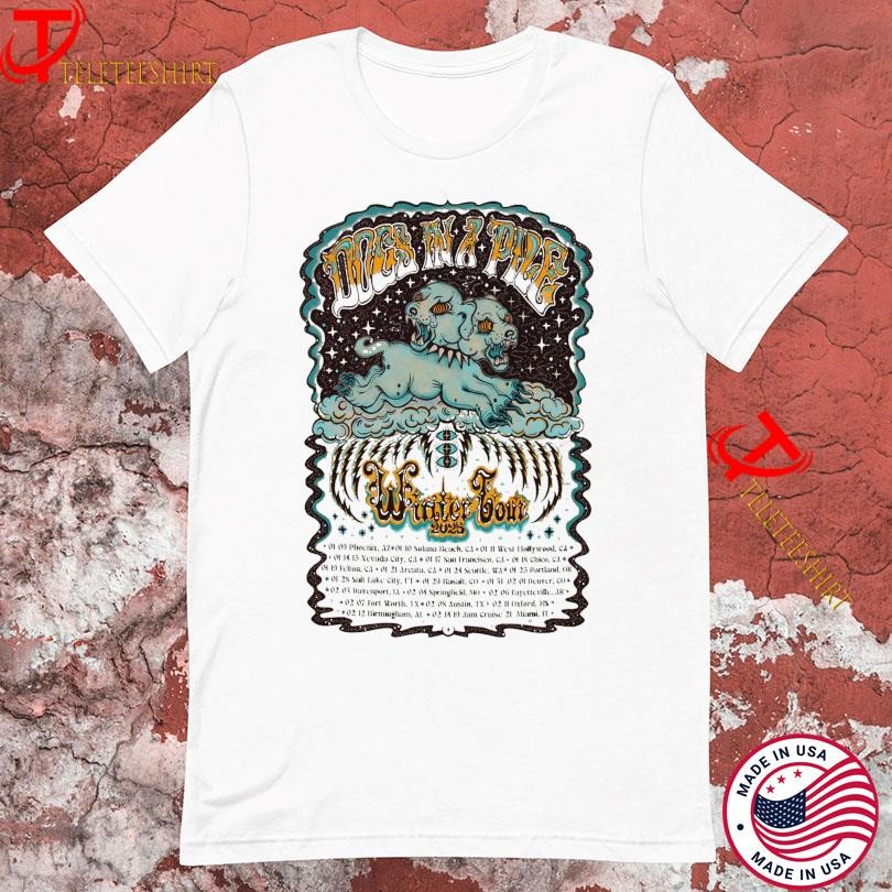 New Dogs In A Pile Winter Tour 2025, Dogs In A Pile T-shirts