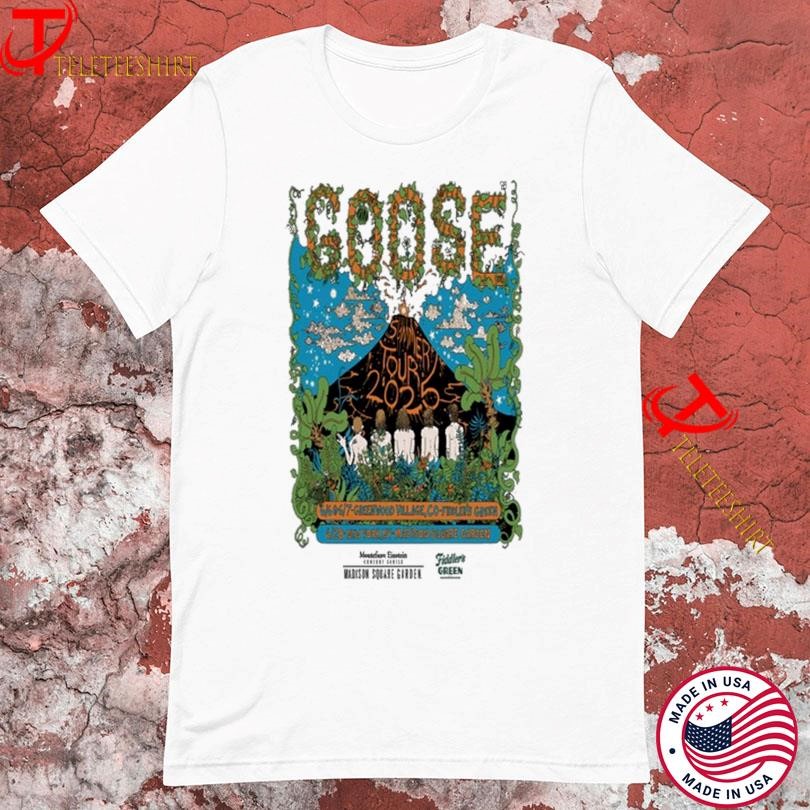Goose Jun 28 Madison Square Garden New York NY Tour 2025, Goose Jun 28 T-shirts