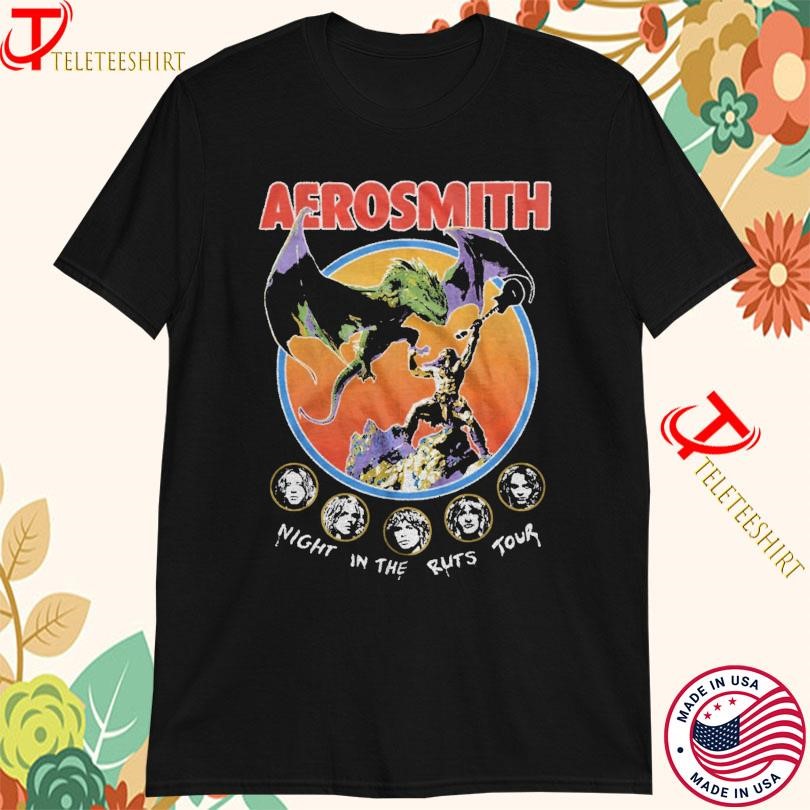 New Aerosmith Night In The Ruts Tour 2024 2025 Ruts New Era, Aerosmith Night T-shirts
