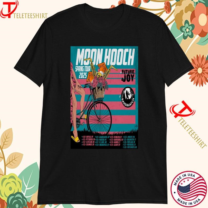 New Moon Hooch Future Joy Spring Tour 2025, Moon Hooch Future T-shirts