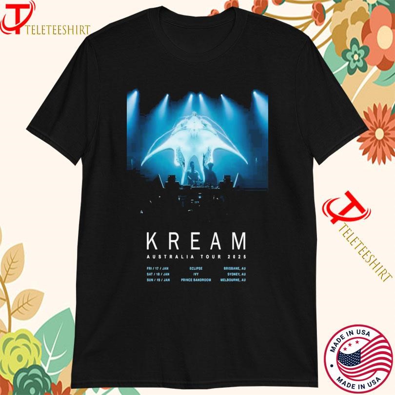 Kream Australia Tour 2025, Kream Australia Tour T-shirts