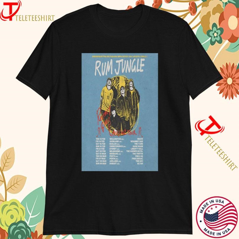 Rum Jungle Reney Bias AU NZ Tour 2025, Rum Jungle Reney T-shirts