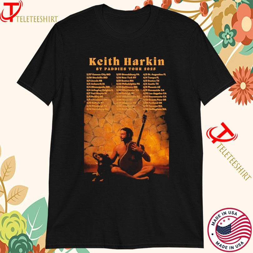 Keith Harkin St.Paddies Tour 2025, Keith Harkin St.Paddies T-shirts