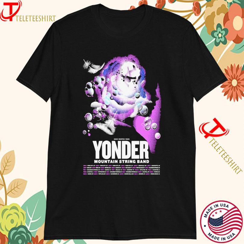 Yonder Mountain String Band Tour Winter 2025, Yonder Mountain String T-shirts