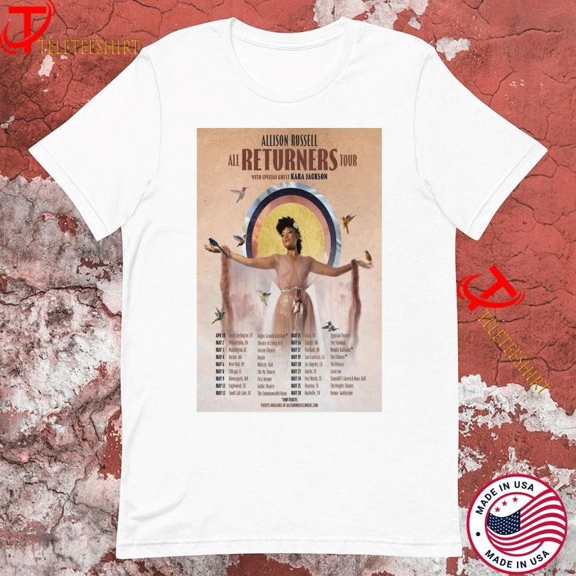 Allison Russell All Returners Tour 2025, Allison Russell All T-shirts