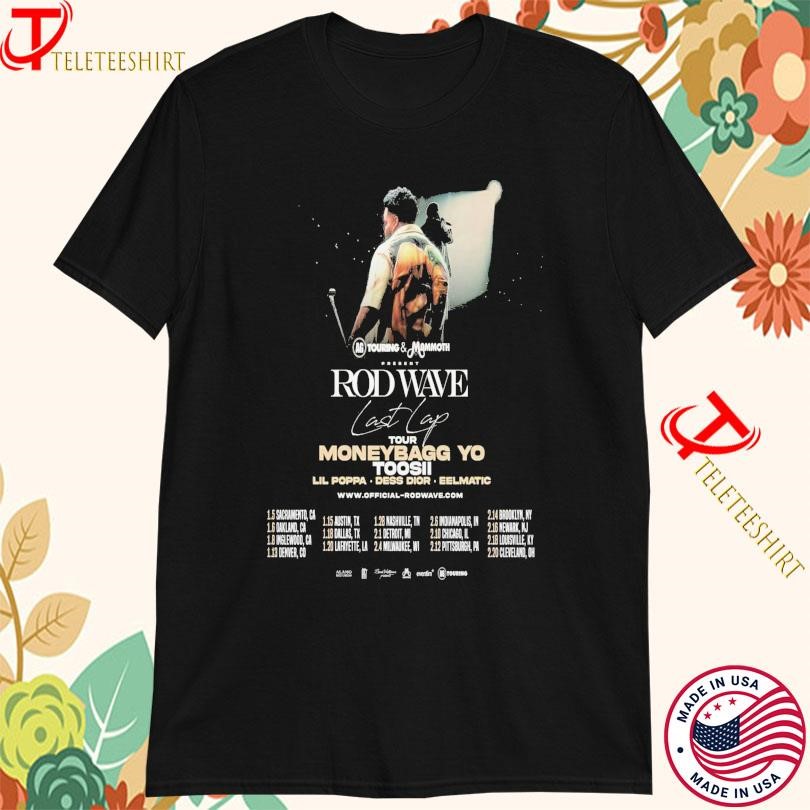New Rod Wave Touring And Mammoth Last Lap Tour 2025, Rod Wave Touring T-shirts