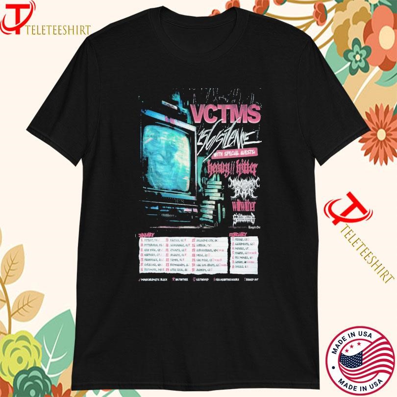 New VCTMS With 156 Silence And Heavy Hitter Us Tour Winter 2025, VCTMS With 156 T-shirts