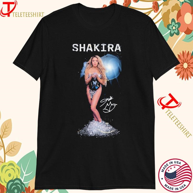 New Shakira Las Mujeres Ya No Lloran North America Tour 2025, Shakira Las Mujeres T-shirts