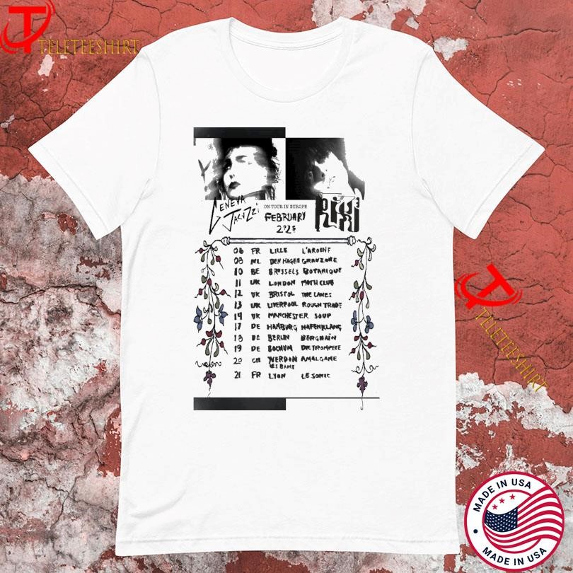 New Geneva Jacuzzi And Riki Band On Tour In Europe February 2025, Geneva Jacuzzi T-shirts