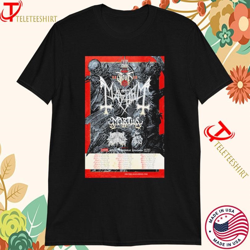 New Magazine Tour 2025 The Decibel, Magazine Tour 2025 T-shirts