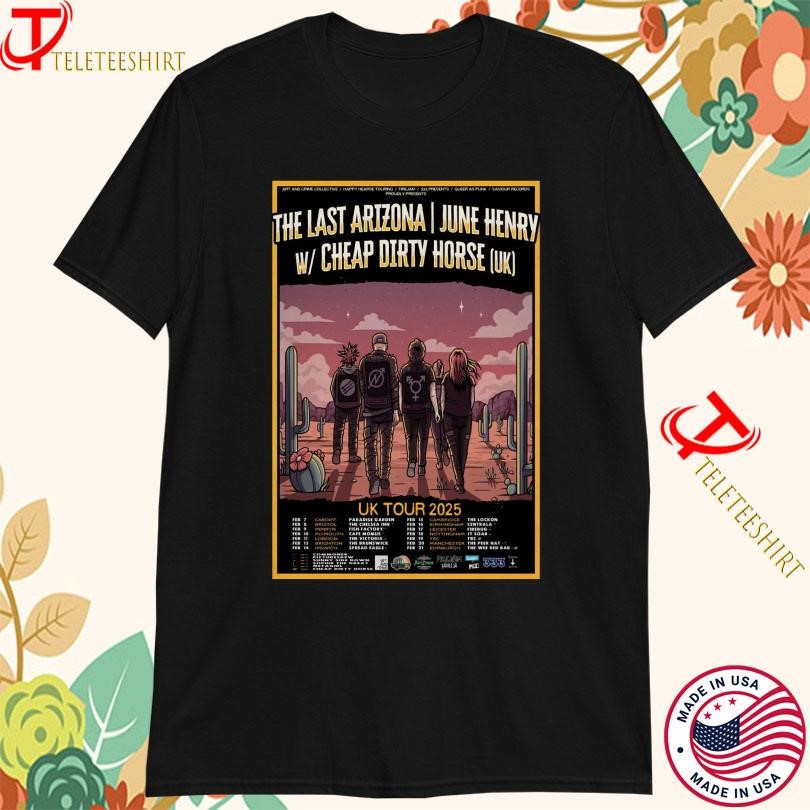 New The Last Arizona And June Henry W Cheap Dirty Horse Tour 2025, The Last Arizona T-shirts