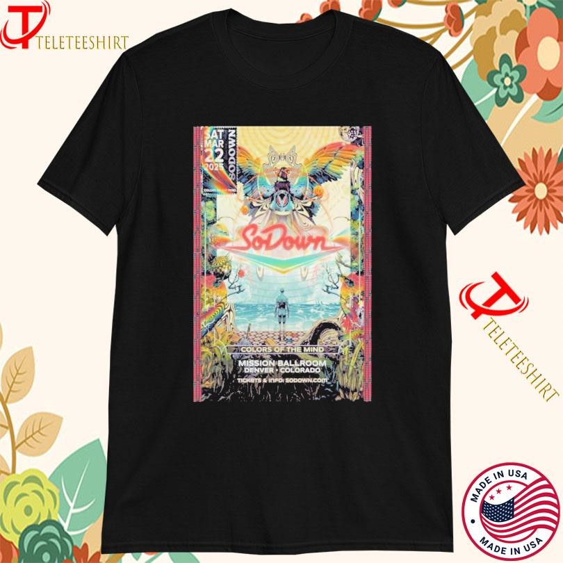 SoDown Colors Of The Mind Tour 2025, SoDown Colors T-shirts