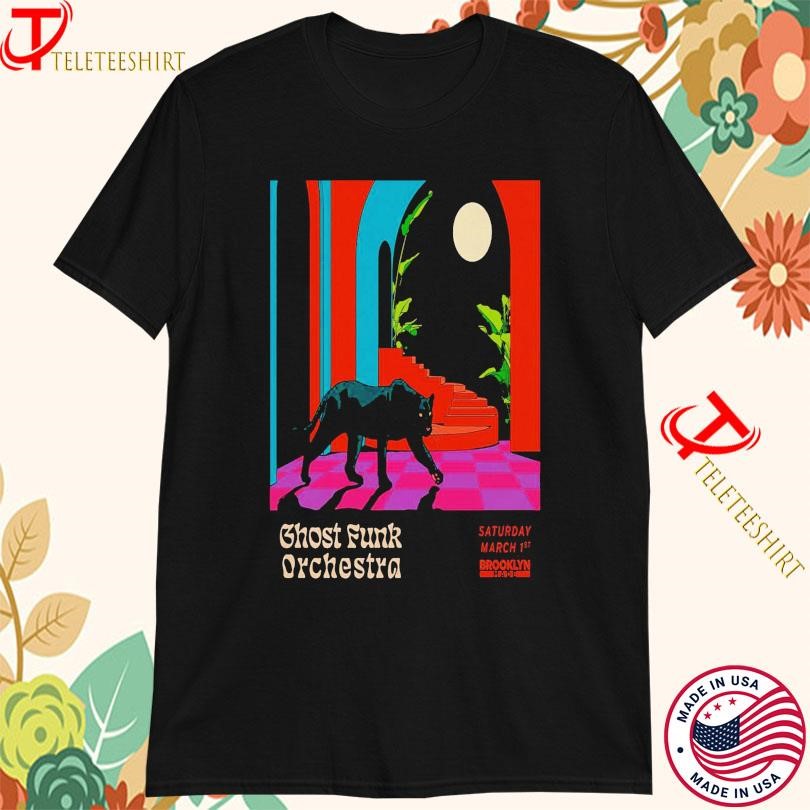 New Ghost Funk Orchestra Brooklyn Made On Mar 2025 Tour, Ghost Funk Orchestra T-shirts