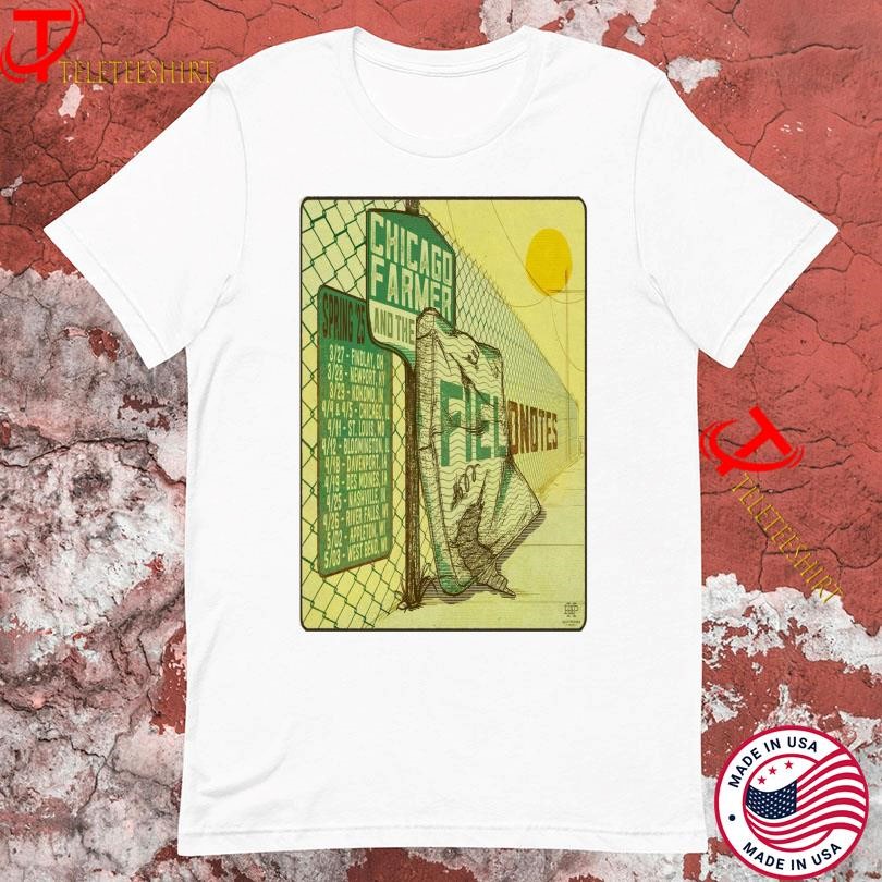 Chicago Farmer Fieldnotes Spring Tour 2025, Chicago Farmer Fieldnotes T-shirts