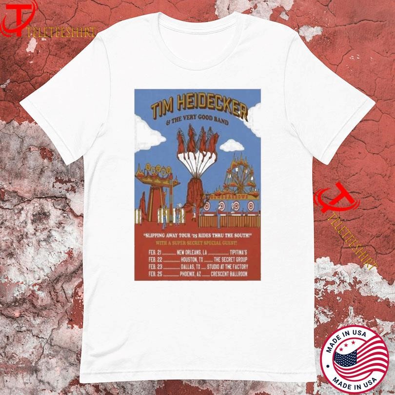 New Tim Heidecker And The Very Good Band Slipping Away Tour 2025, Tim Heidecker T-shirts