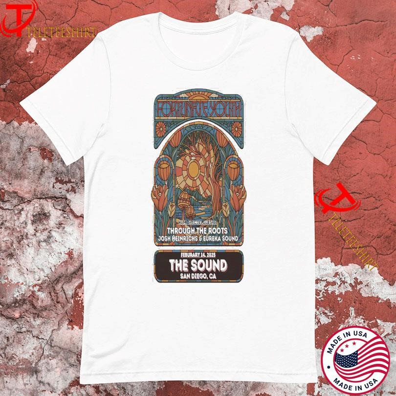 New Fortunate Youth Tour Feb 14, 2025 Del Mar, Fortunate Youth Tour T-shirts