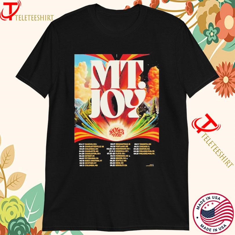 New Mt. Joy Concerts & Live Tour 2025, Mt. Joy Concerts T-shirts